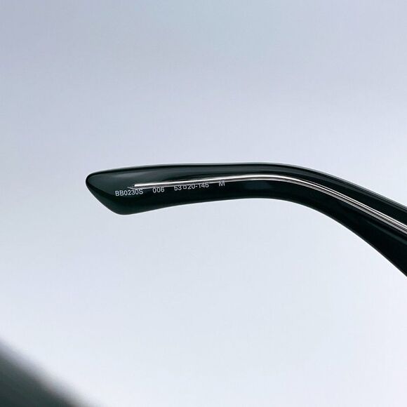 NEW Balenciaga BB0230S 006 Green Grey Cat Eye Women Sunglasses - Picture 10 of 11